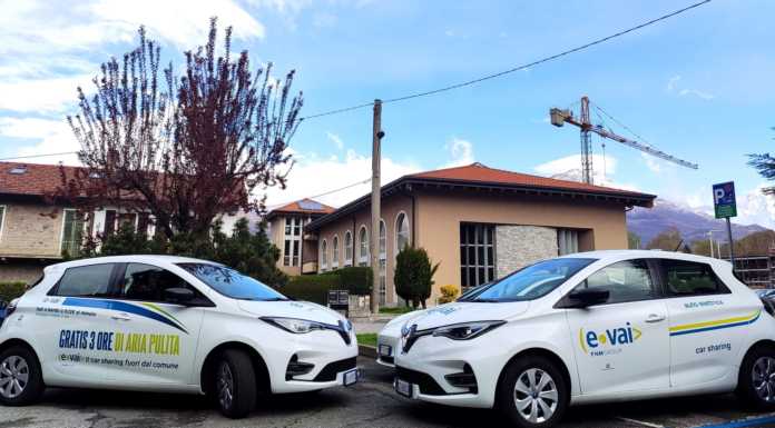 Colico. Mobilità sostenibile, al via il nuovo servizio di car sharing E-VAI