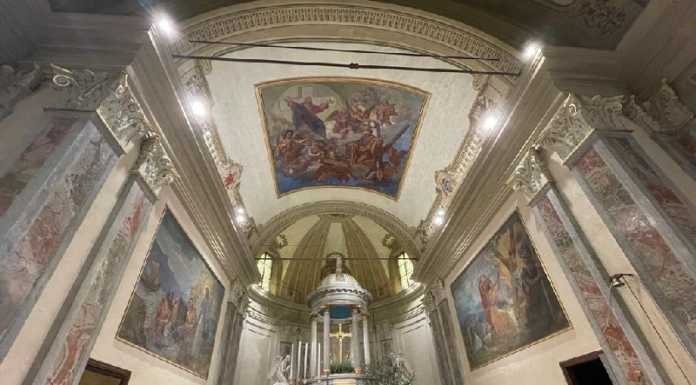Maggianico, in fase di ultimazione l’importante restyling della chiesa di Sant’Andrea chiesa maggianico