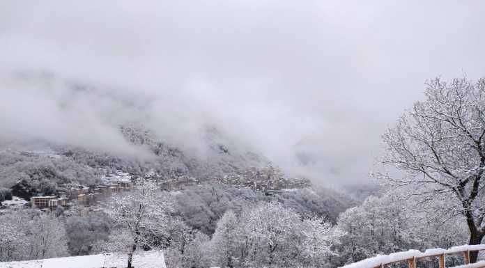 E’ tornata la neve: imbiancata sui monti ma anche a quote più basse