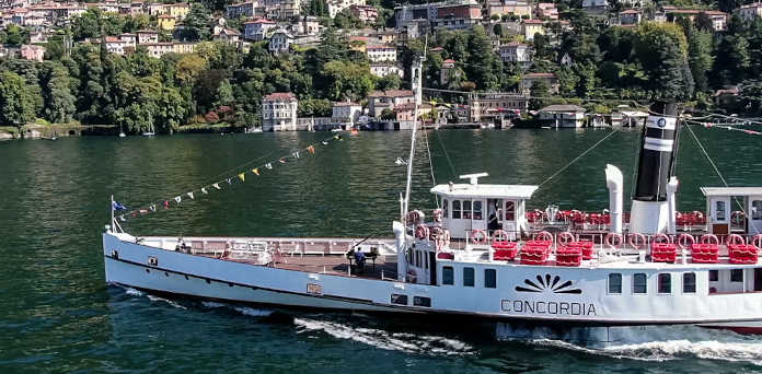 Torna in acqua il piroscafo Concordia, dopo il guasto del 2020