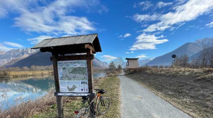 Una delle ciclopedonali più belle del Nord Italia parte da Colico: è il Sentiero Valtellina Sentiero Valtellina