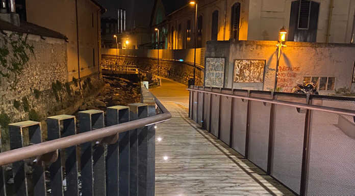 Pronte ad aprire le passerelle di via Porta e via Galandra, nuove e illuminate