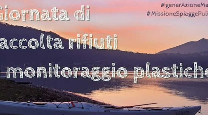 CK 90 e WWF Lecco uniti per la pulizia della spiaggia di Vercurago