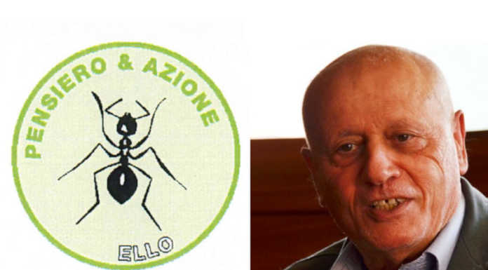 Ello Elezioni 2022. I candidati della lista Pensiero e Azione. Candidato sindaco Virginio Colombo Ello Pensiero Azione