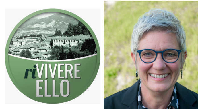 Ello Elezioni 2022. I candidati della lista Rivivere Ello. Candidato sindaco Elena Pirovano