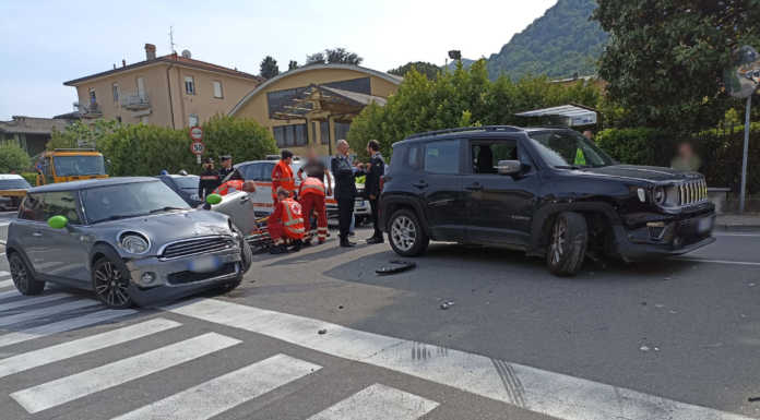 Olginate. Incidente tra due auto in via Cantù, nessun ferito grave