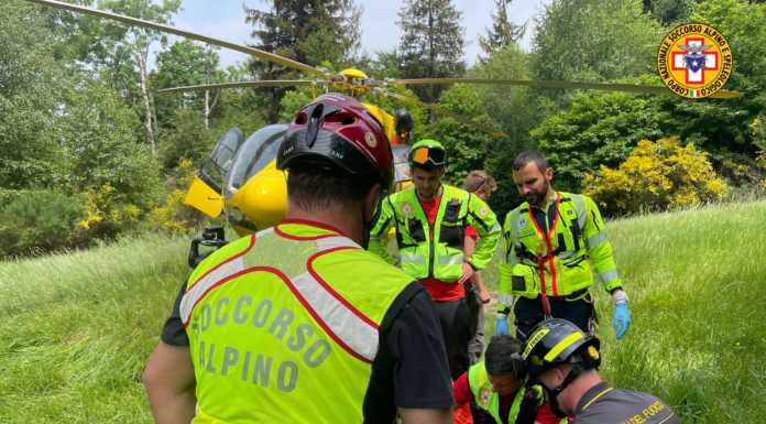 Cade mentre pratica downhill, soccorso un uomo di 30 anni