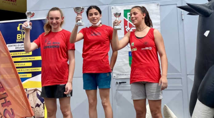 Arrampicata. Nell’Under 14 femminile il podio si tinge di “rosso Ragni”