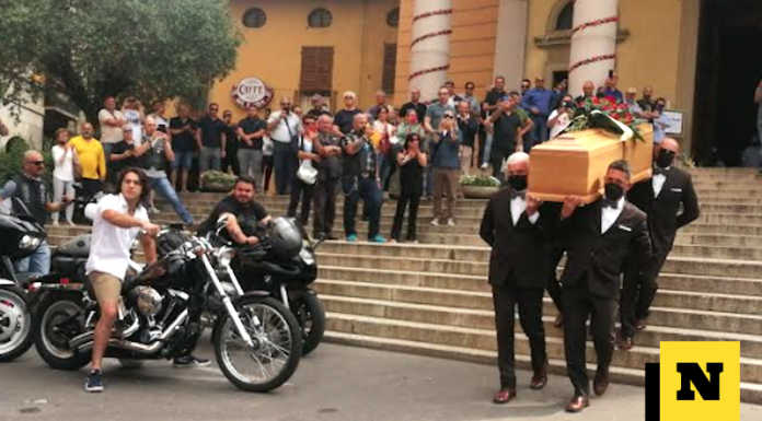Missaglia: il rombo delle Harley per l’addio a Giuseppe Brivio