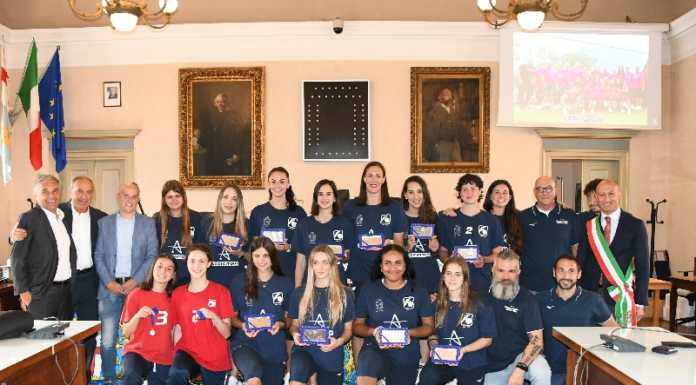 Il trionfo della Picco Lecco: società e atlete premiate dal Comune