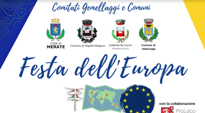 Meratese, torna la festa dell’Europa: 4 giorni di eventi con i “gemelli”