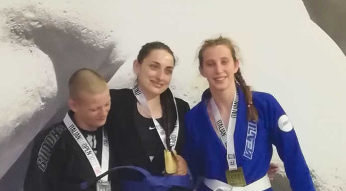 Jiu-Jitsu Brasiliano, 3° posto ai campionati italiani per Alisè Agostani