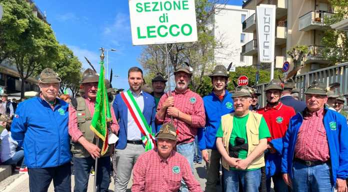 Anche gli Alpini di Lecco all’adunata di Rimini che celebra il 150°