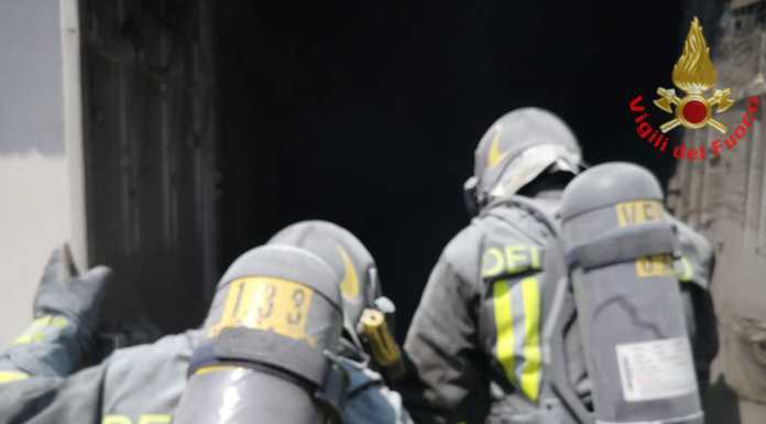 Nibionno. A fuoco una cabina Enel, intervengono i Vigili del Fuoco Vigili del Fuoco incendio cabina Enel