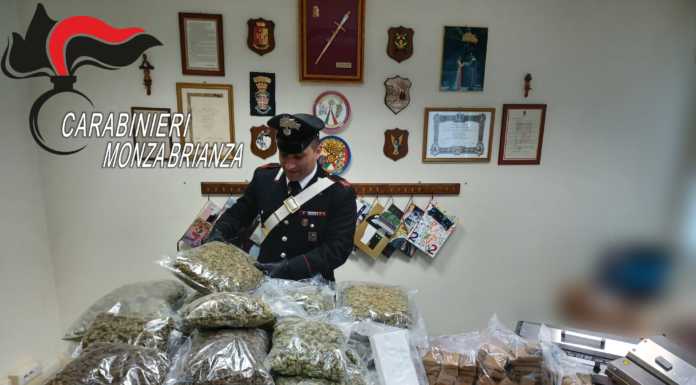 Trezzano sul Naviglio: oltre 33 kg di droga sequestrati dai Carabinieri