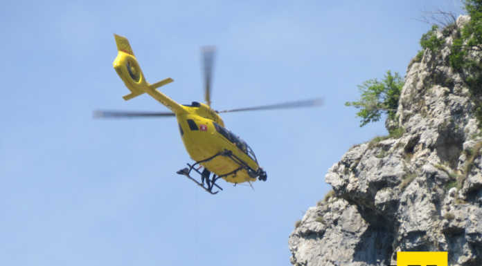 Grignetta: escursionista scivola dal sentiero, elisoccorso Elisoccorso Bergamo