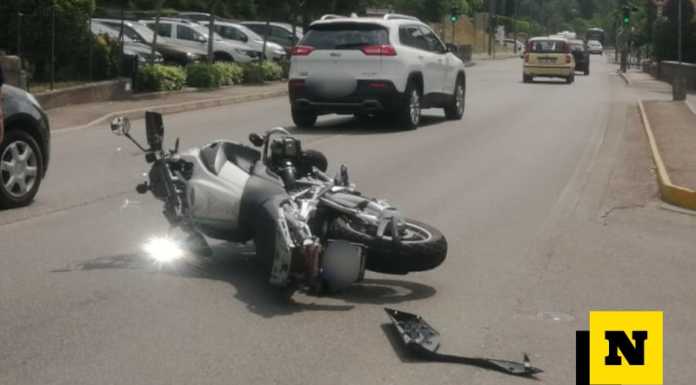 Montevecchia. Scontro auto-moto in via Bergamo, code e rallentamenti