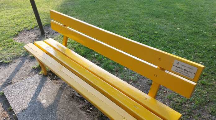 Colico, la panchina della discordia. Più Comunità: “Noi promotori dimenticati”