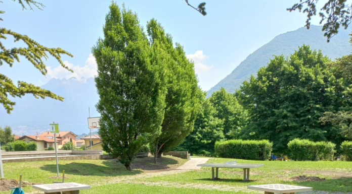 Valmadrera. Completato un altro intervento di riqualificazione del parco di via Casnedi parco via casnedi valmadrera