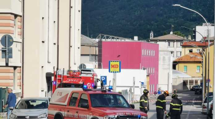 Infiltrazione d’acqua, intervento dei Vigili del Fuoco in via Risorgimento