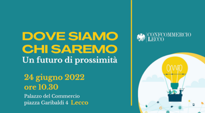 Rigenerazione e commercio di vicinato, Confcommercio Lecco organizza un convegno