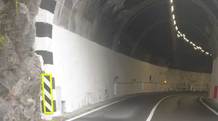 Il sindaco di Dervio ringrazia la Provincia per i lavori in galleria Dervio galleria