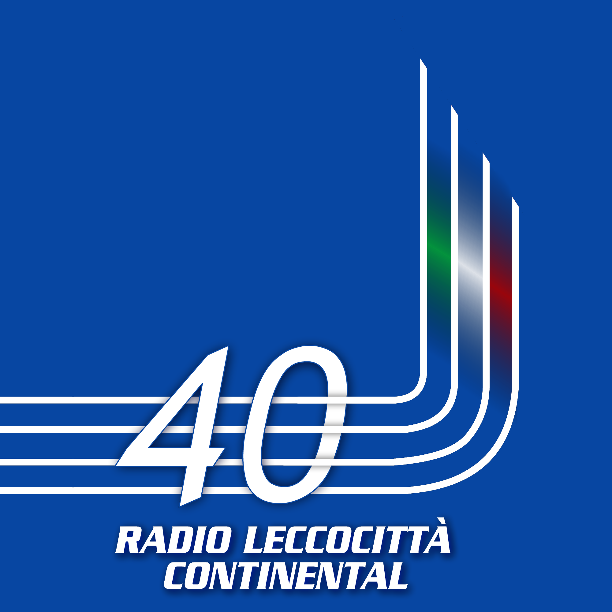 Radio Leccocittà Continental nuevo logo por 40 años