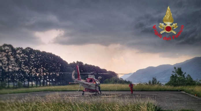 Maltempo: ragazzo salvato sul sentiero dei Tecett con l’elicottero Drago