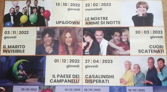 Merate, un cartellone da non perdere: ecco la nuova stagione del teatro Manzoni