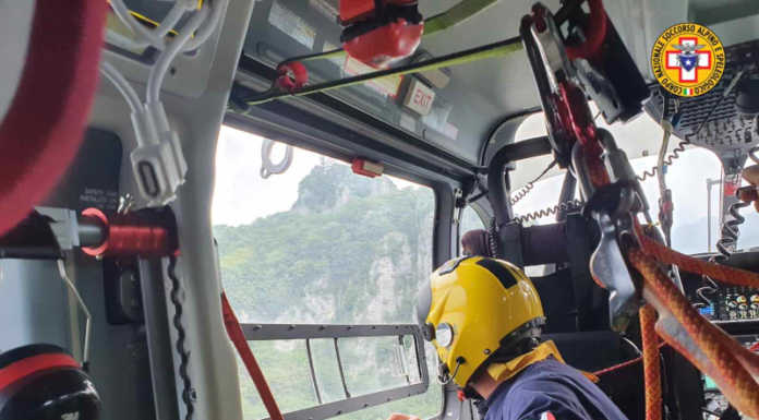 Bloccati in parete sullo Zucco Angelone: tratti in salvo dal Soccorso Alpino