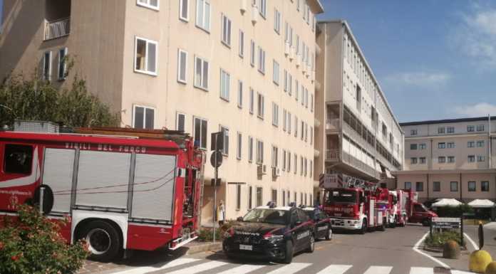 Merate, principio incendio in ospedale: 14 pazienti evacuati