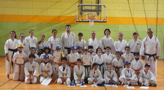 Karate. Esami per il passaggio di cintura per gli atleti del Sankukai Belotti La Valletta Brianza karate
