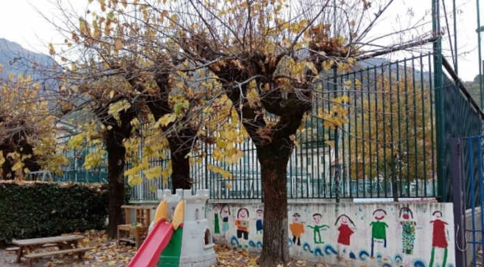 Germanedo. Riqualificazione dell’asilo Monumento grazie al Cfp Consolida Area gioco All'ombra dei tigli