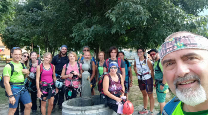 Il Cai Ballabio sulla ferrata Giorda e sulla ferrata dell’Orrido di Foresto Il gruppo ferrate del Cai Ballabio