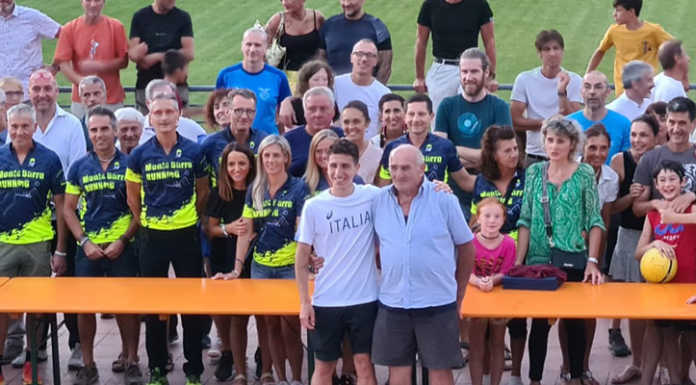 Trail. Grande festa per il galbiatese Andrea Rota Andrea Rota festa Galbiate