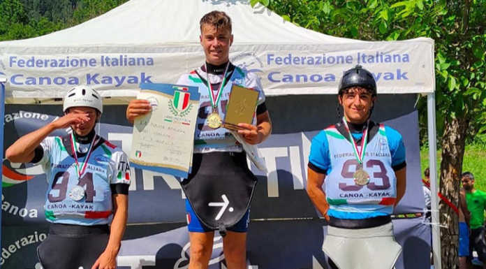 Kayak. Lorenzo Corti campione italiano K1 Junior