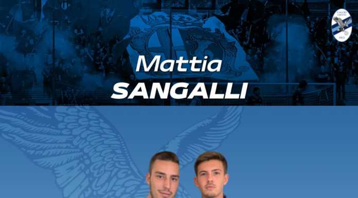 Calcio Lecco. Altri due rinforzi dal mercato per mister Tacchinardi Mattia Sangalli (credit foto Calcio Lecco 1912)