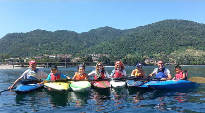 Kayak. Tanti ragazzi per il Paddle-day al CK 90 Vercurago Vercurago Paddle day CK90-2 20220710