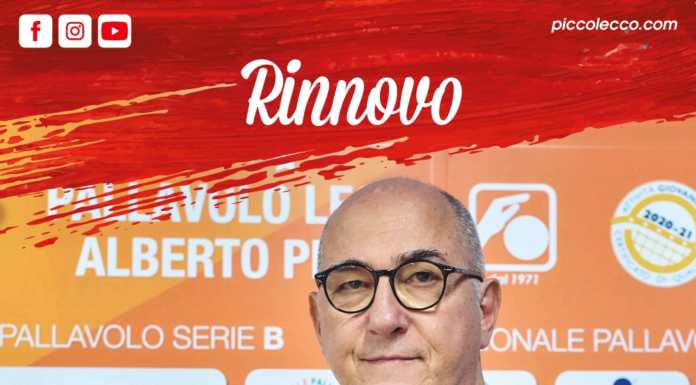 Pallavolo, la Picco Lecco conferma l’allenatore Gianfranco Milano Gianfranco Milano, allenatore Picco Lecco