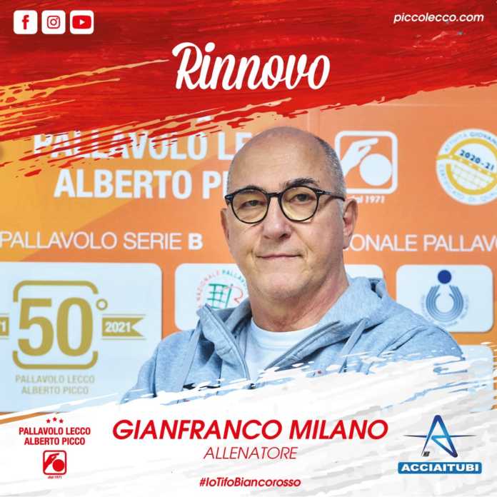 Gianfranco Milano, allenatore Picco Lecco
