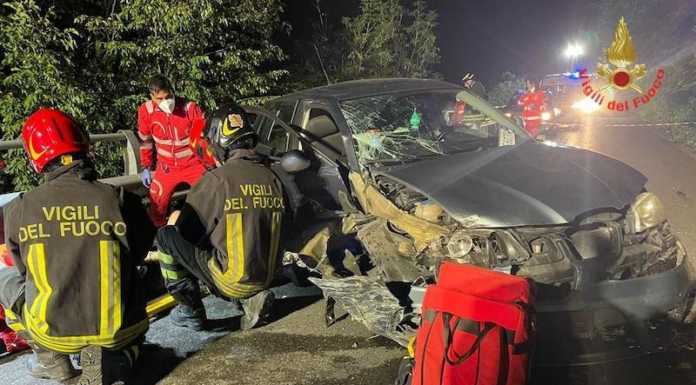 Incidente nella notte lungo la Rocca di Parè, soccorsi tre giovani incidente la rocca