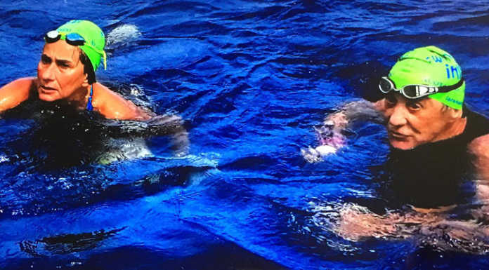 Nuoto. Ennesima impresa di Callone, nuotata benefica sulla costa siciliana Augusta nuoto Callone Caldarini-2 20220810