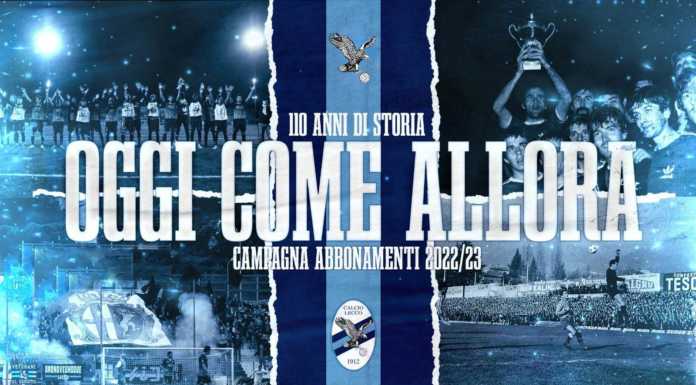 Calcio Serie C. “Oggi come allora”: parte la campagna abbonamenti della Calcio Lecco Credit foto Calcio Lecco 1912