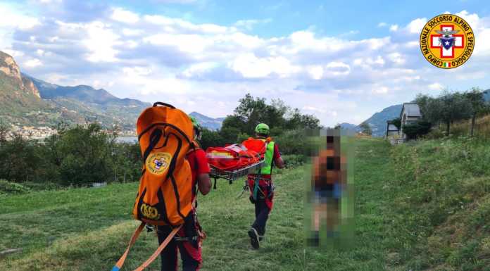 Pescate. Soccorso un 75enne lungo il sentiero sotto San Michele intervento soccorso a pescate