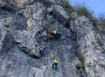 Esercitazione soccorso alpino al Sasso di Introbio 20220804