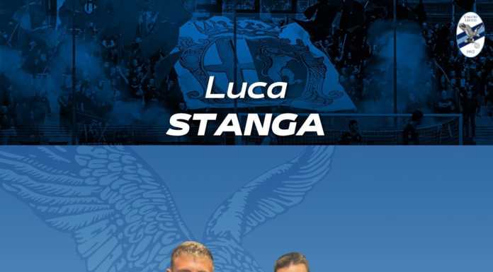 Calcio Serie C. Stucchi e Stanga sono le ultime new entry in casa Lecco Luca Stanga (credit foto Calcio Lecco 1912)