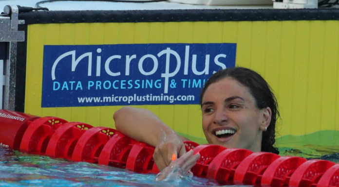 Nuoto. La lecchese Silvia Scalia d’argento nei 50 dorso ai campionati europei Silvia Scalia (foto Fb Coni)
