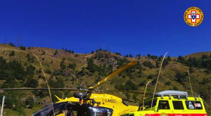 Valbiandino. Cade in bici e perde i sensi: vivo dopo una notte all’addiaccio Elisoccorso Jeep Cnsas