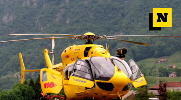 S’infortuna al Magnodeno: escursionista elisoccorso Elisoccorso Bergamo