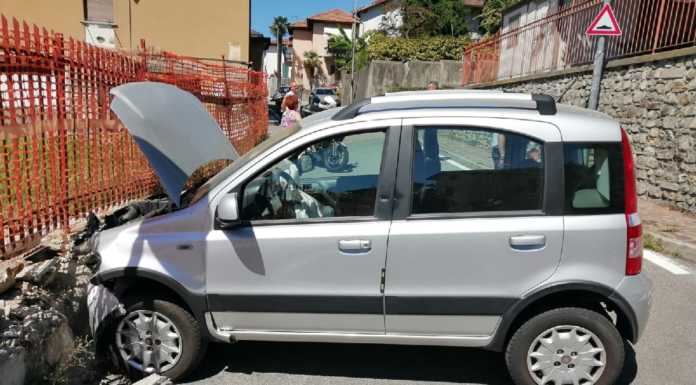 Calolzio, incidente in auto: soccorsa coppia di anziani
